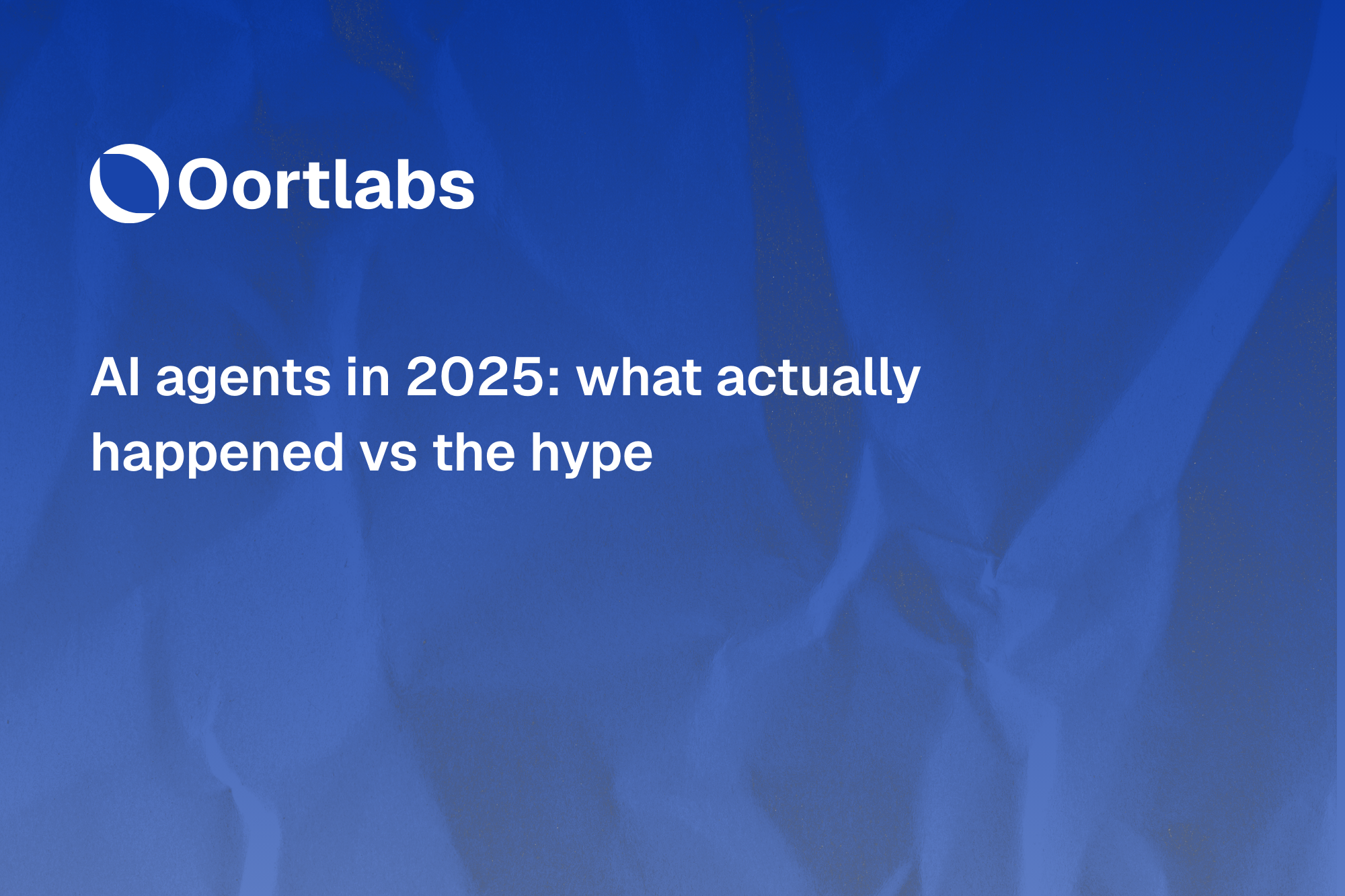 AI agents in 2025: what actually happened vs the hype